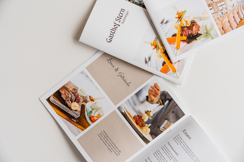 Printprodukte der Baumkrone Werbeagentur