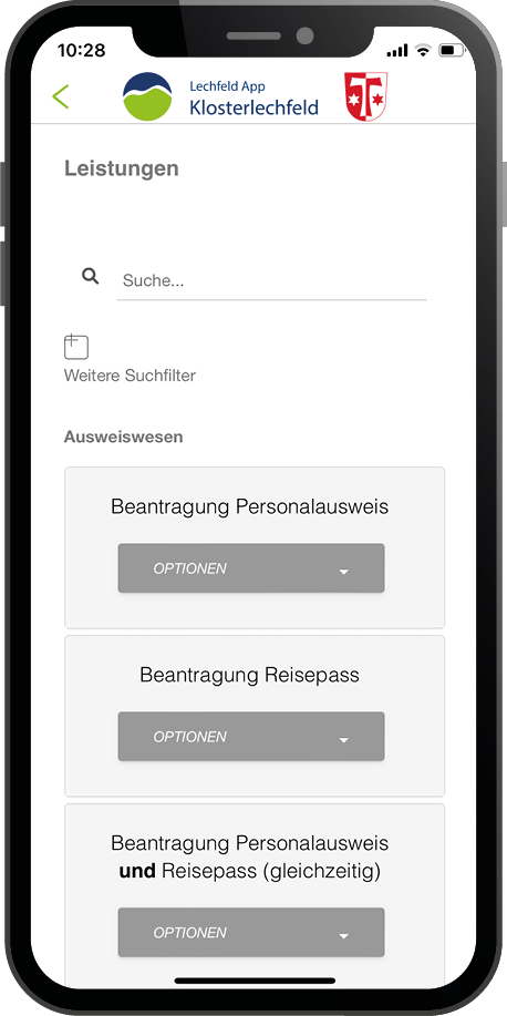 App Einbindung externer Tools