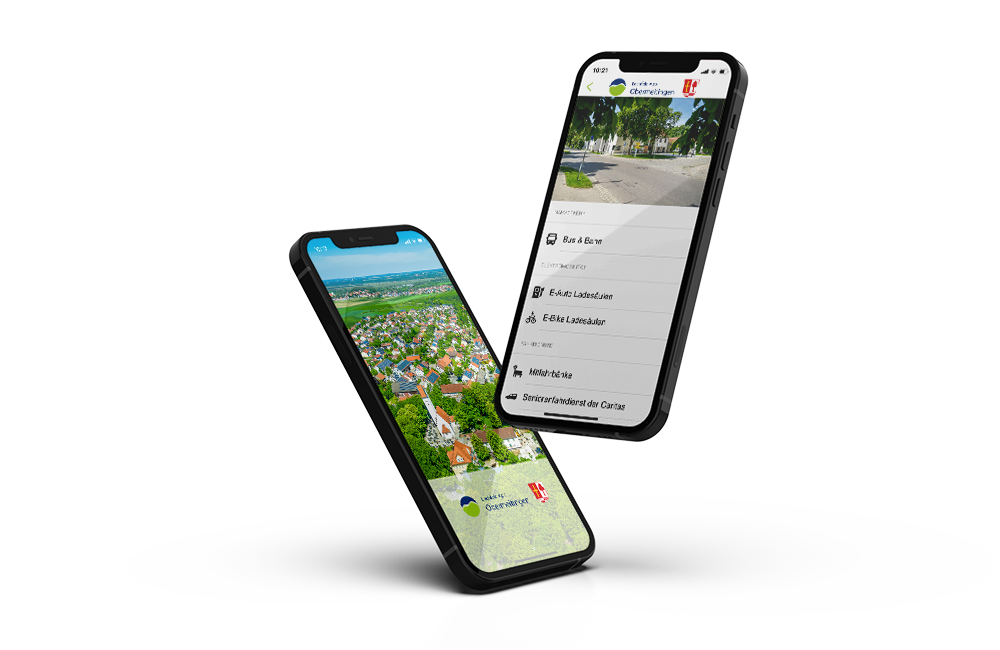 App Screens Obermeitingen